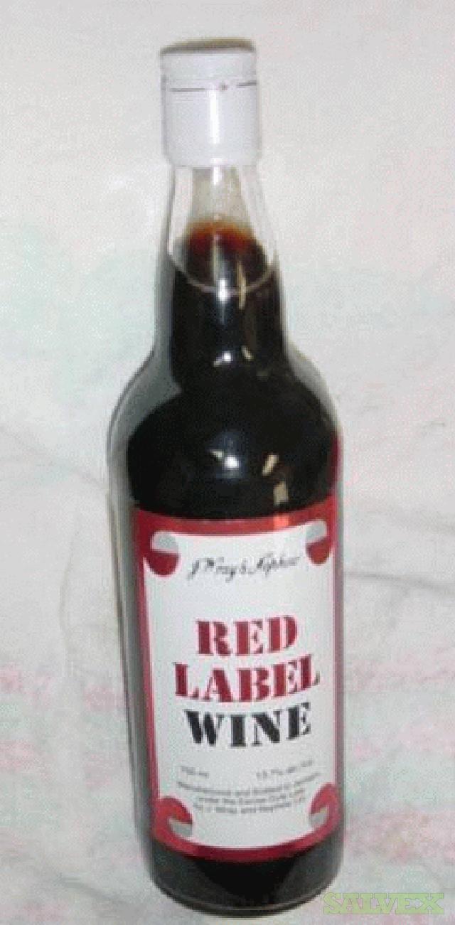 J. Wray & Nephew Red Label Wine Salvex