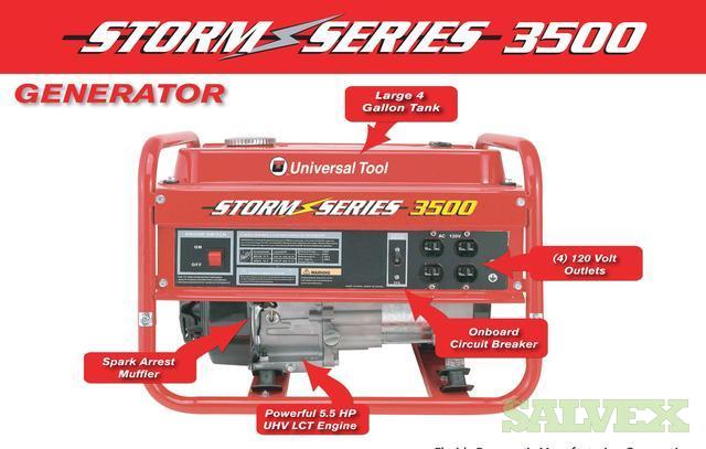 Universal Tool Storm Series 3500 Generator Parts