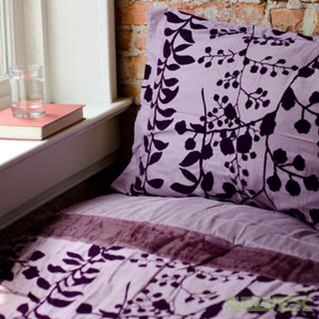 Modern Home by Target: 100% Cotton Flocked Comforter Set, Full / Queen Size | Salvex