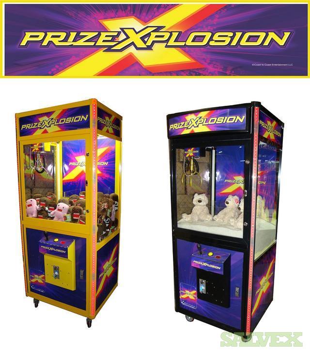 Prize Explosion Plush Toy Vending Crane Arcade Games by Coast to Coast