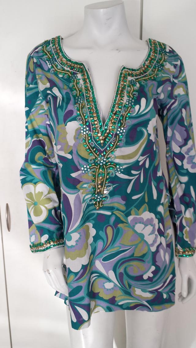 Women's Apparel Beautiful High End Women's Embellished Tunics Salvex