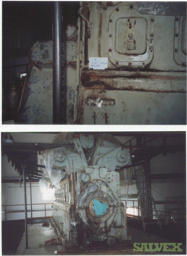 Scrap Cooper Bessemer Engines 6080 Tons (2 engines) Salvex