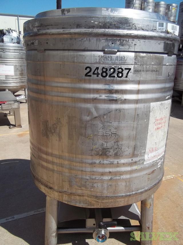 Stainless Steel Food Grade Steel Aseptic Totes Capacity 800 Liner