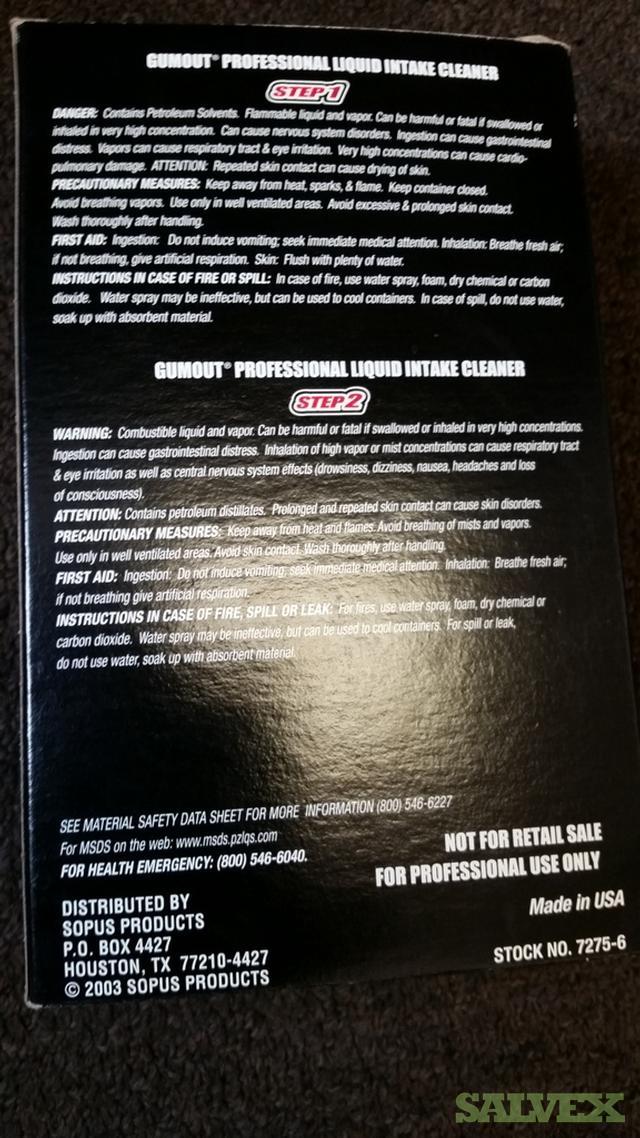 Gumout Professional 2 Step Fuel System Cleaner Kits Salvex