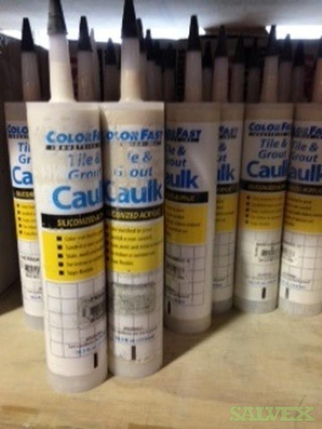 Color Fast Tile & Grout Caulk 10oz. (Qty2,000) Salvex