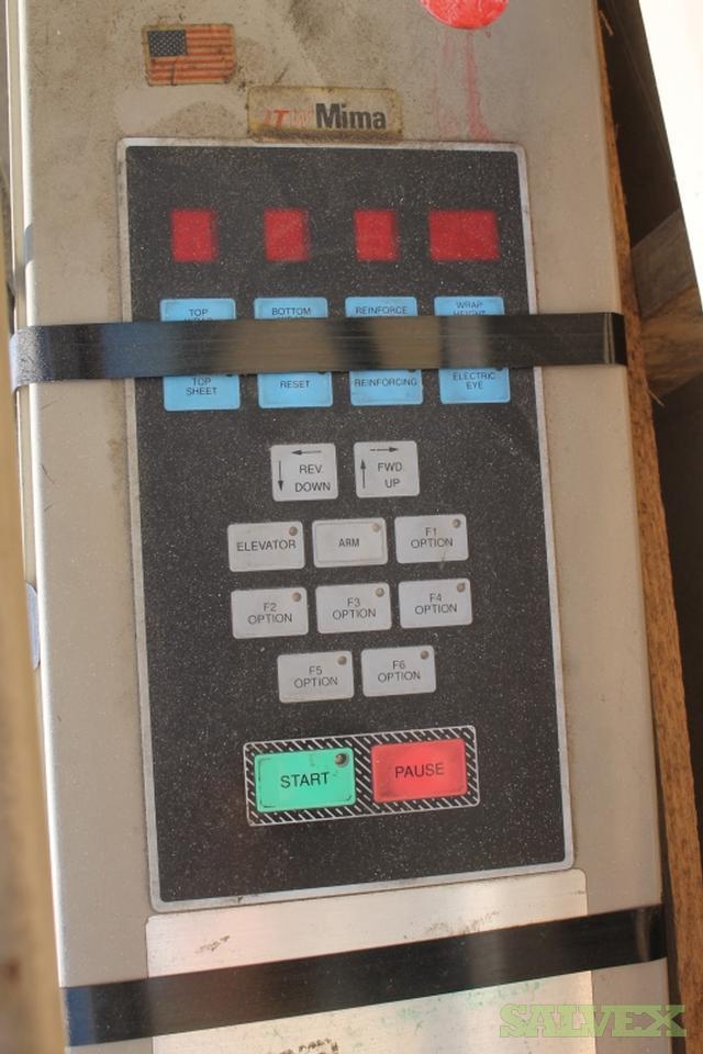 ITW Mima Cobra III Rotary Stretch Wrap Machine Pallet Wrapper Salvex