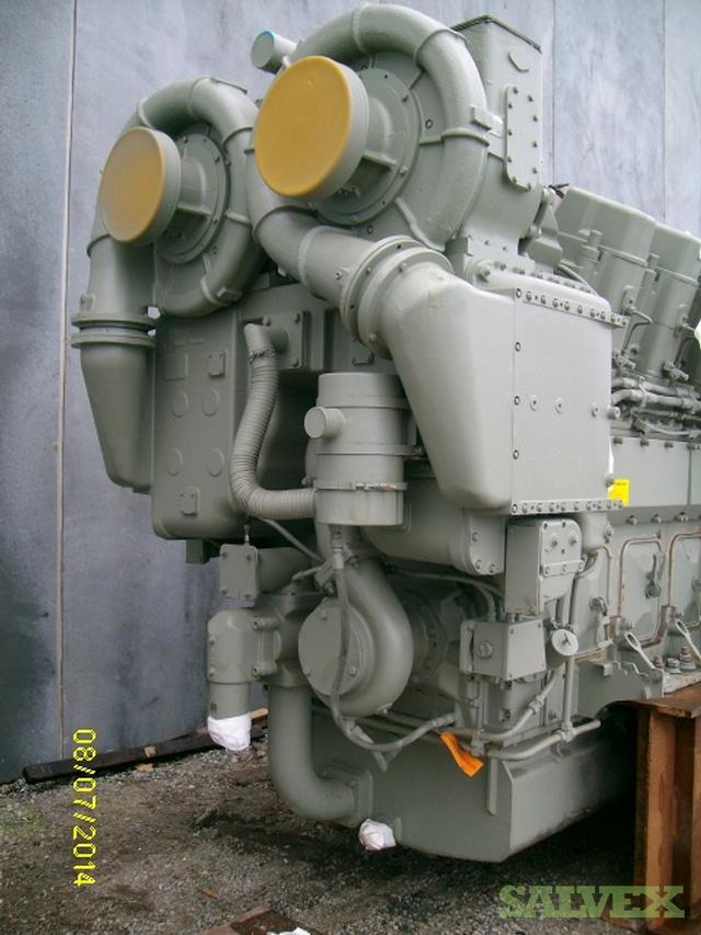Overhauled GE 7HDL V16 Locomotive Engines (2 Units) | Salvex