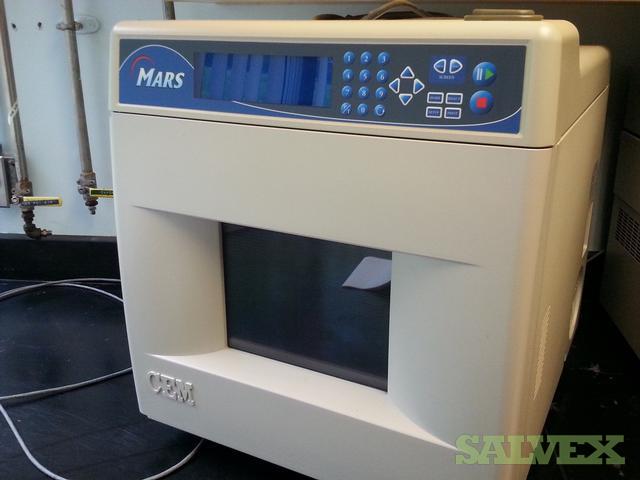 Cem Mars 230 60 Accelerated Reaction System Microwave Digester 120 Mars Digester