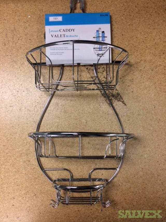 R&K Bathroom Shower Caddy Valet Accessories Salvex