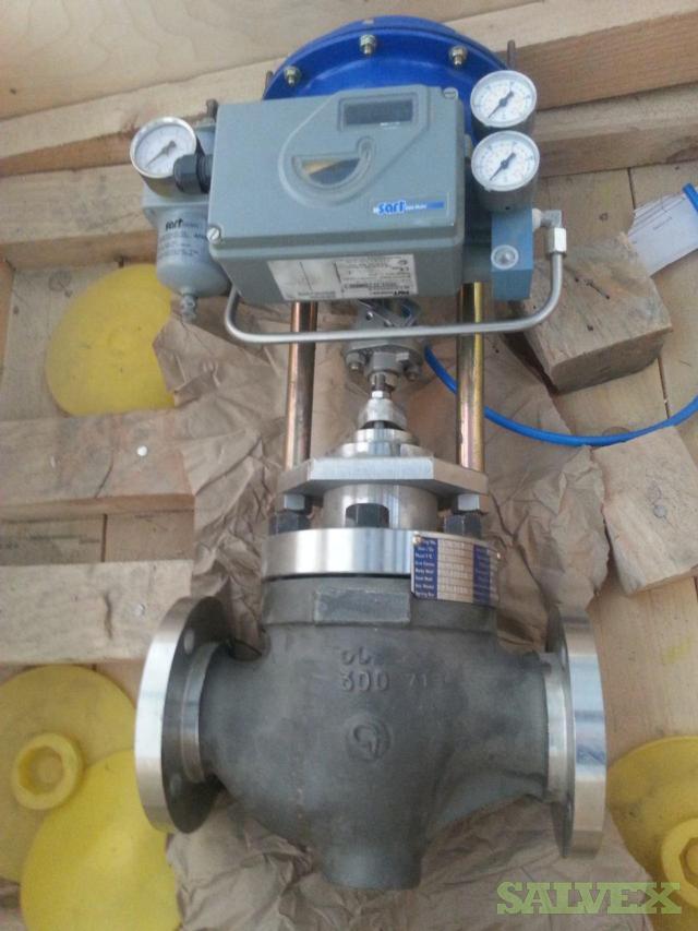 Flowstream Globe Control Control Valves Including Actuator Positioners