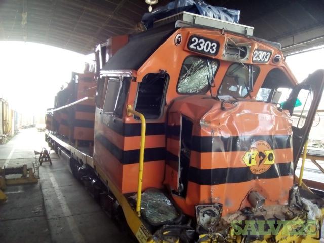 Locomotives For Sale >> GE C23-EMP Locomotives Total Loss - Scrap (2 Units) | Salvex Locomotives For Sale >> GE C23-EMP Locomotives Total Loss - Scrap (2 Units) | Salvex