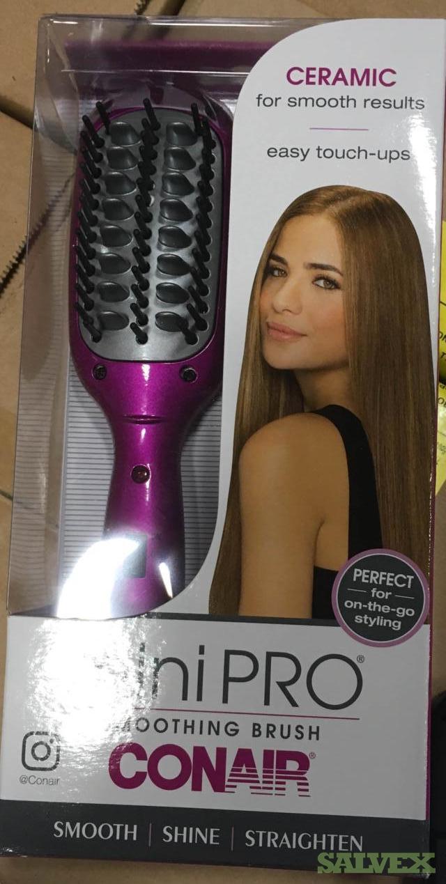 Conair Mini Pro Ceramic Straightening Hair Brushes (252 Pieces) Salvex
