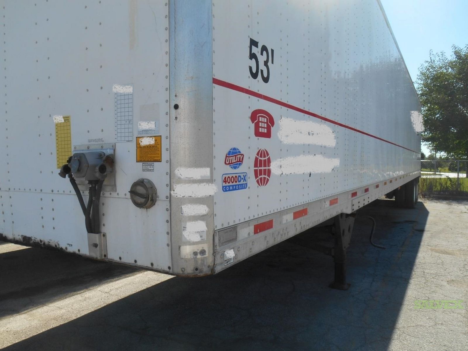 Utility Dx Dry Trailer Salvex