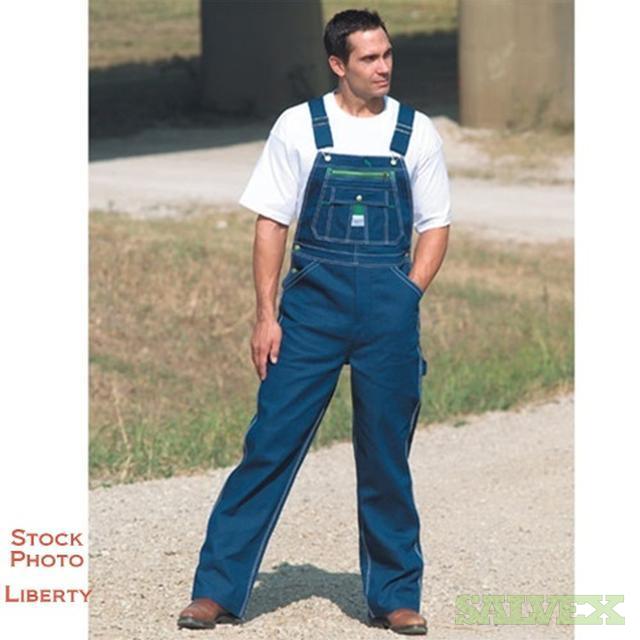 Mens Denim Bib Overalls Salvex