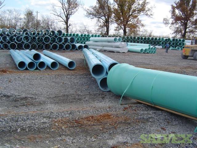 Pvc Pipes 16 Diameter X 1 Wall Thickness Salvex 0206