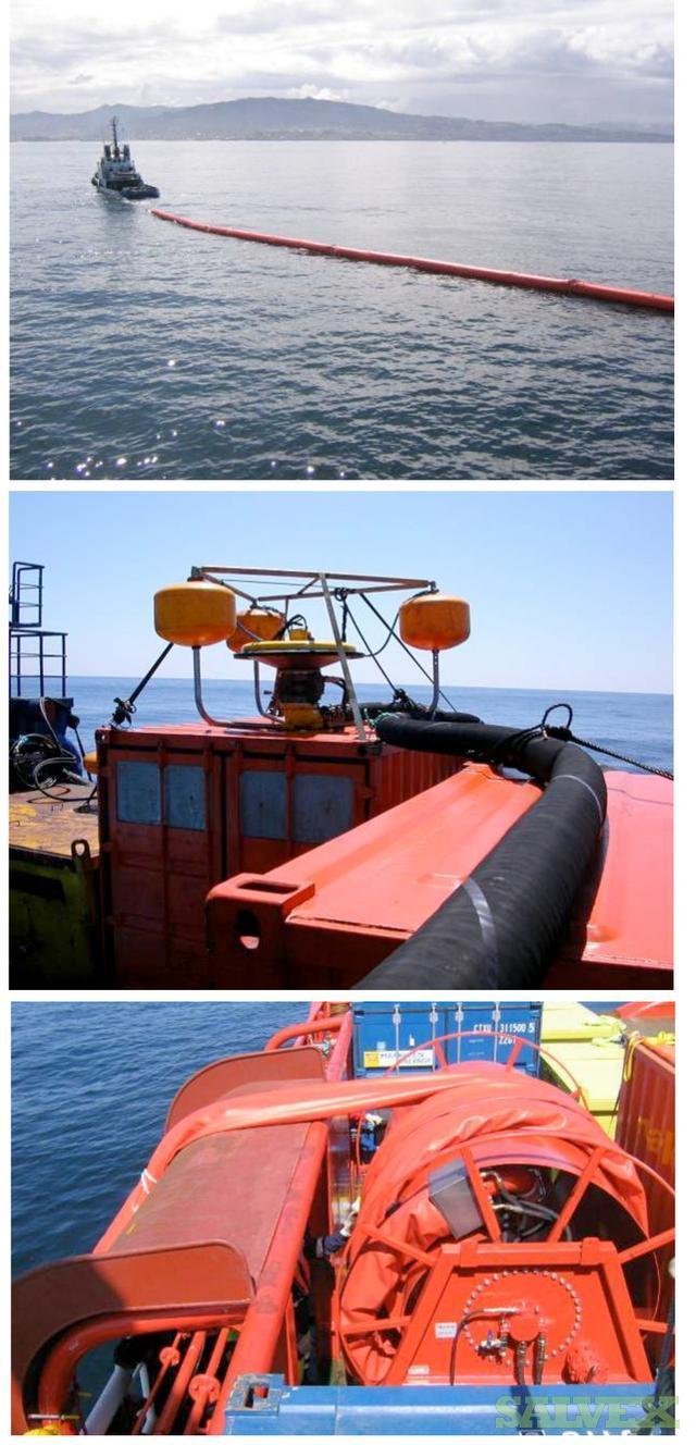 Offshore Boom On Roll & Skimmer/Pump Foilex Salvex