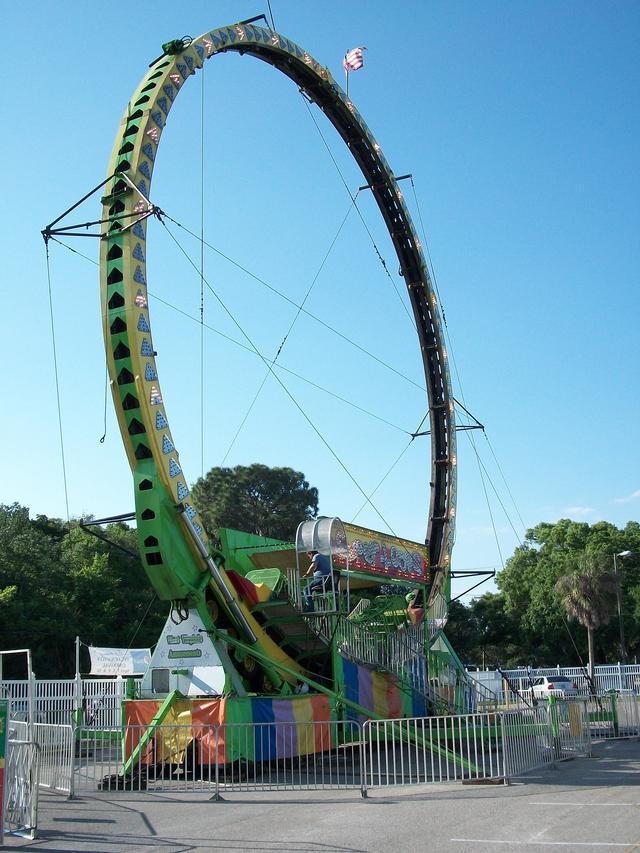 KMG Super Loop Carnival Ride Salvex