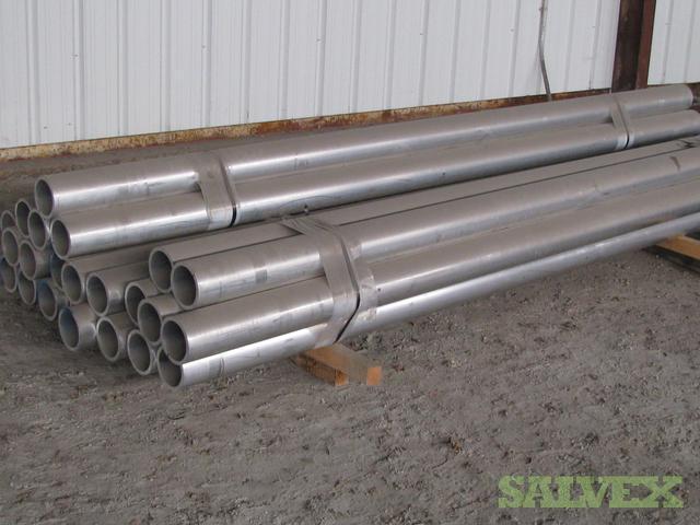 6 Inch x 14 ft Schedule 120 Extruded, Seamless Aluminum Pipe Grade 6063