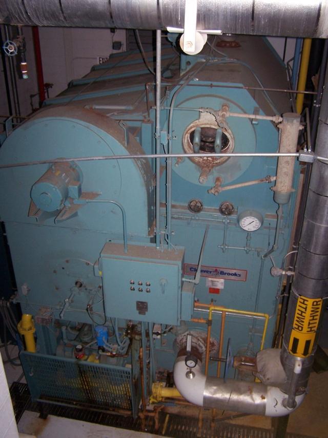 Boilers Dual Fuel Boiler Cleaver Brooks 450 PSI Packaged Salvex