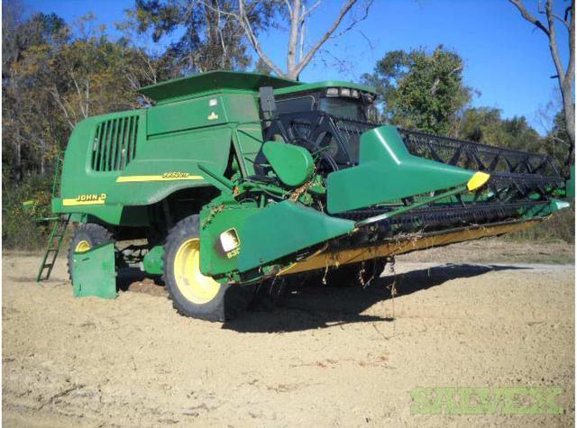 Combine - 2000 John Deere 9650 CTS Combine Only, No Header | Salvex