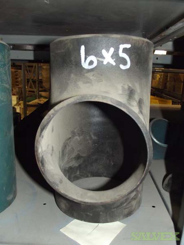 Assorted New Weldbend Pipe Fittings [Pipe Reducers Concentric and Eccentric, Tees and Ells