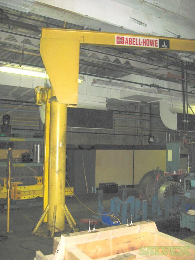 Floor Mounted Jib Crane Abell Howe Brand Salvex