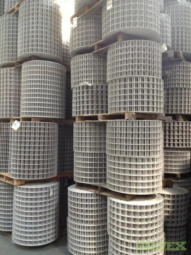 PVC Coated Galvanized Wire Mesh Rolls 3"x3" (60 Rolls) Salvex