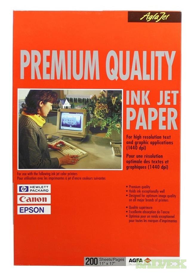 Agfa Ink Jet Paper (11”x 17”) For High resolution & graphic ...
