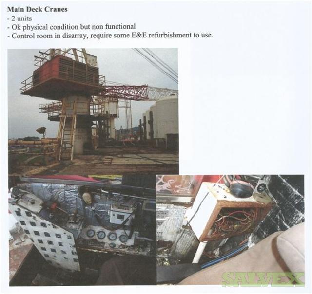 Scrap Rig Scrap Steel 12900 MT HMS Used Oil Rigs for Scrap | Salvex