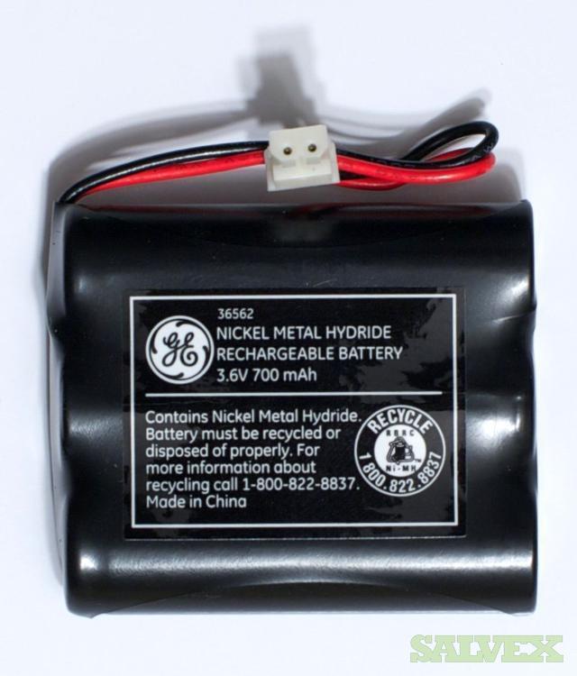 New GE Cordless Phone Batteries 3000 Units Salvex