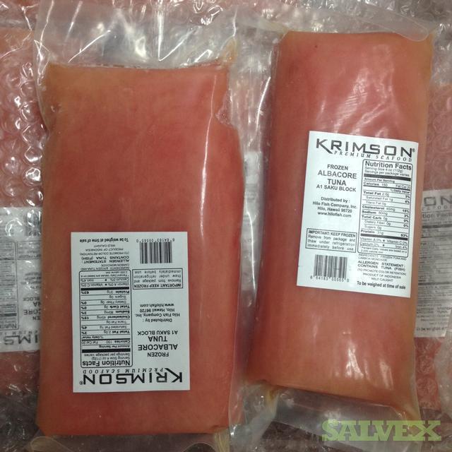 Tuna Saku Block 812oz Pack Salvex