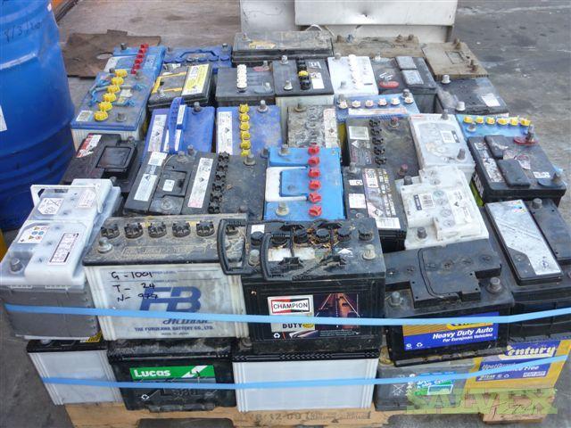 Drained Lead Battery for Scrap | Salvex