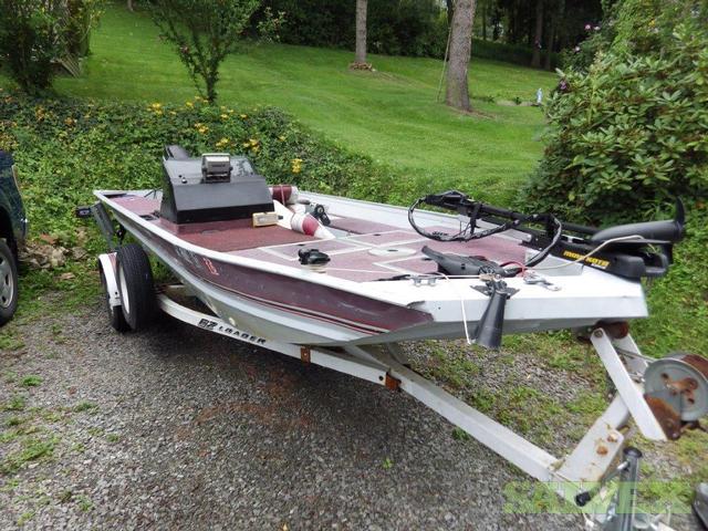 Sea Nymph Bass Boat with Trailer - Minor Damage | Salvex