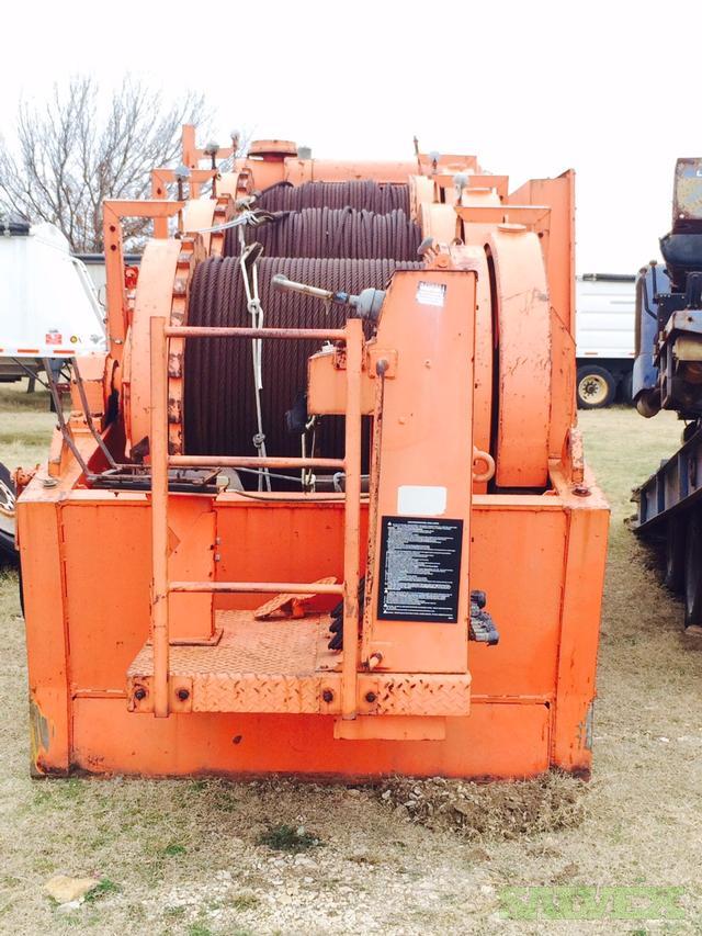 Timberland Winch Detroit Diesel Hydraulic Winch Triple Drum Salvex