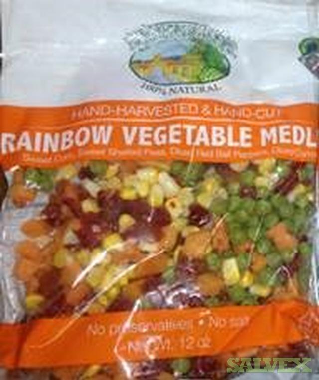 Frozen Vegetables Retail Pack Expired (10,757 Cases) Salvex