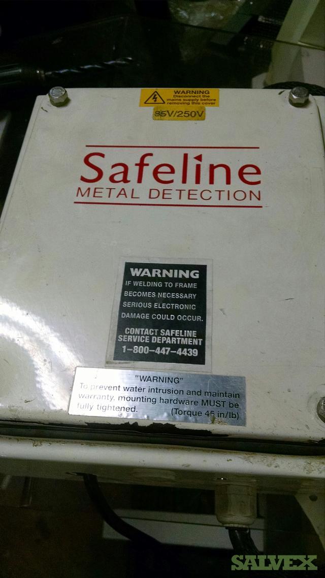 Safeline Mettler Toledo Food Line Metal Detectors | Salvex