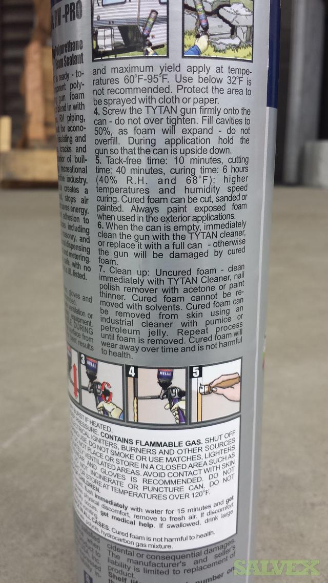 Expanding Polyurethane Foam Sealant-Outdoor & RV | Salvex