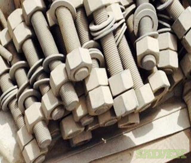 Stud Bolt, Nuts, Flat Washer Assorted Sized and Type Dubai Salvex