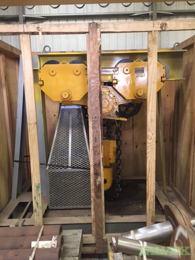 Beebe HL5045 Winch Operated BOP Hoists 50 Ton (2 Units) Salvex