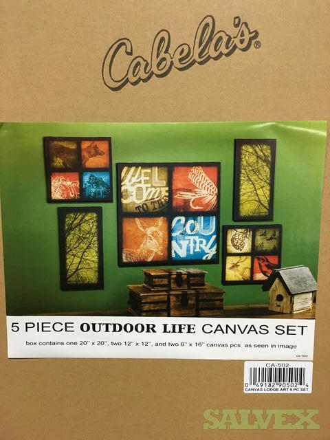 Cabela's Canves Set Outdoor Life Wall Art (498 Pieces) | Salvex