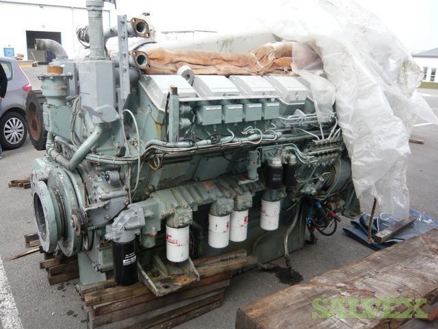 Mitsubishi S12R MPTA Marine Diesel Engine | Salvex