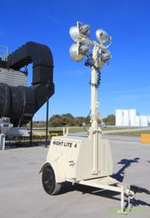 Allmand Brothers 4kw Portable Light Tower Salvex