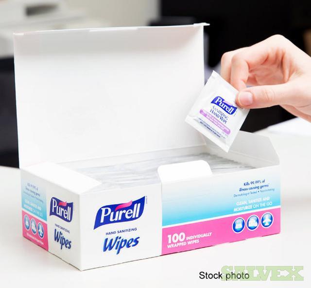 Purell Sanitizing Hand Wipes Individual Packages Salvex