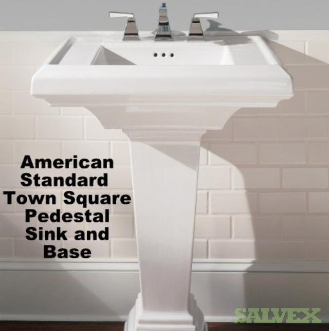 American Standard Pedestal Sinks and Bases (360 Units) Salvex