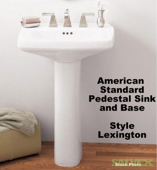 American Standard Pedestal Sinks and Bases (360 Units) Salvex