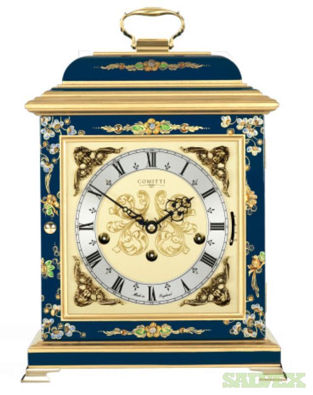 Comitti London Clock The Basket Top in Chinoiserie (Blue