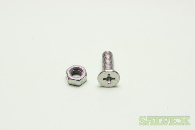 star-head-csk-screw-with-nut-45-000-lbs-mild-carbon-steel-galvanized