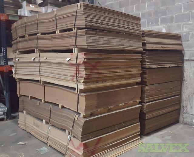 Hardboard Sheets Utility Grade 1/8 48x96" 1100 Sheets Salvex