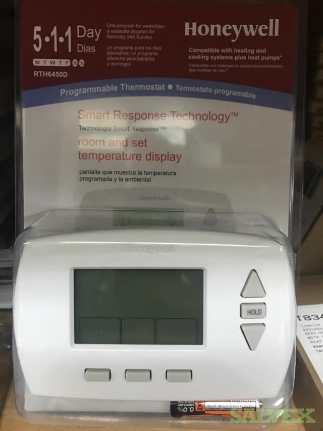 Honeywell RTH Programmable Thermostats (3,900 Units) Salvex