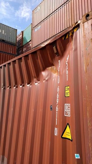 40' GP & HQ Containers - Damaged (5 Units) | Salvex